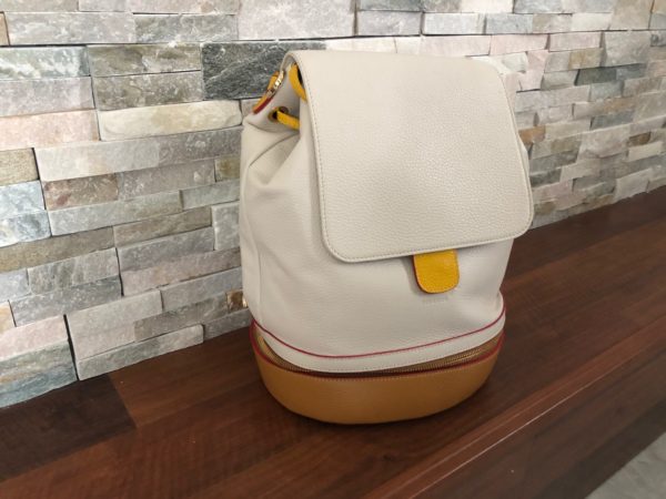 C-158 Torino : Elegant leather backpack for women